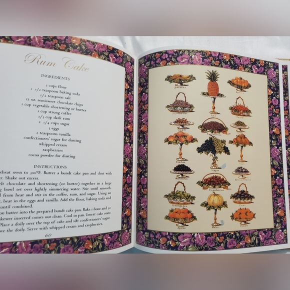 :* Tea Time Hardcover Roni & Nancy Akmon book tea bags included herbal sampler - Picture 12 of 13